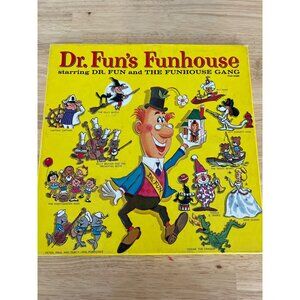 Dr. Fun's Funhouse Vinyl Record Set 1964 The Funhouse Gang XSM 114802 Album VTG